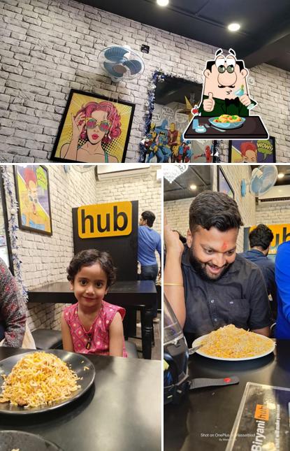 Meals at Biryani hub