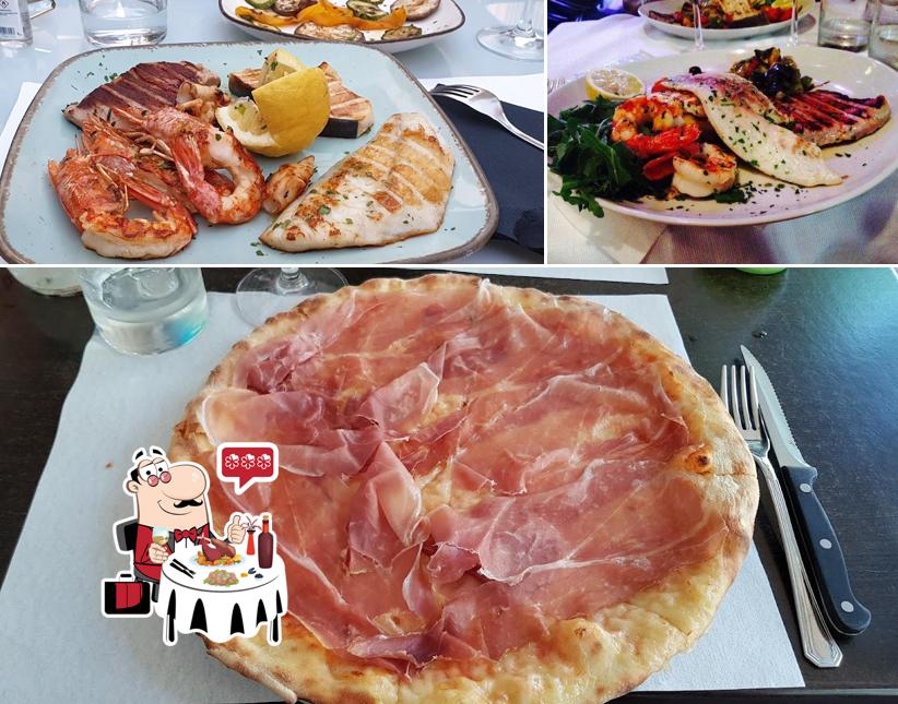Scegli tra i vari piatti di mare offerti a Buga Buga