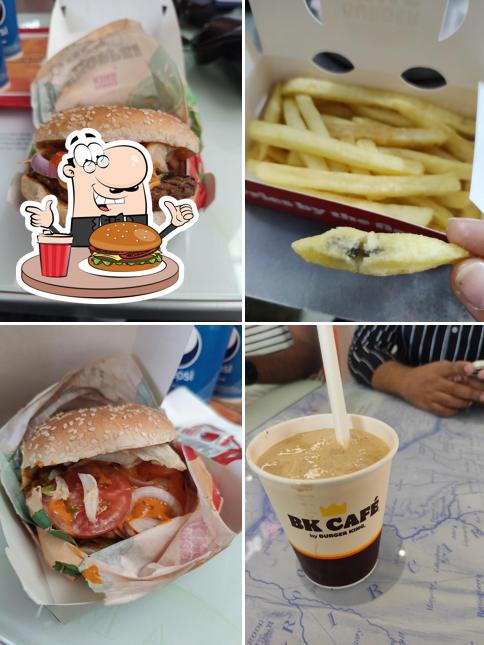 Hamburger at Burger King
