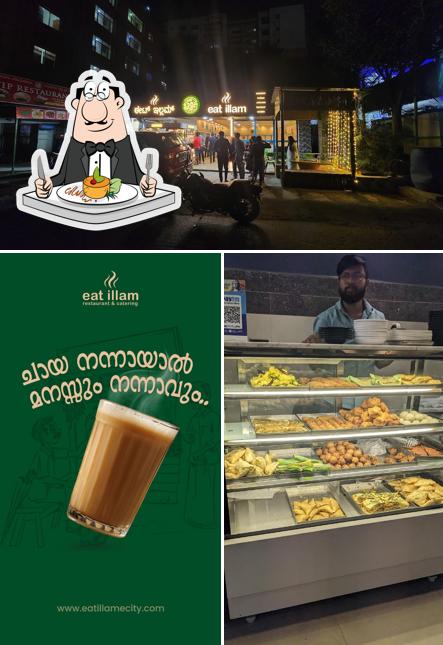 This is the image displaying food and exterior at Eat illam Restaurant