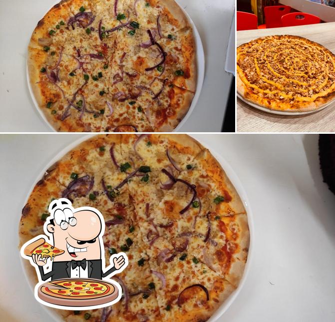 Scegli tra le svariate varianti di pizza