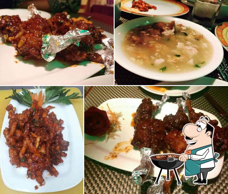 Enjoy the variety of meat dishes