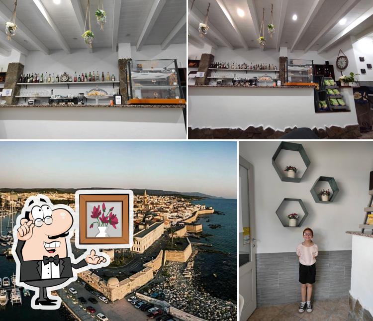 La foto di interni e esterno da Kura Kura Cafe