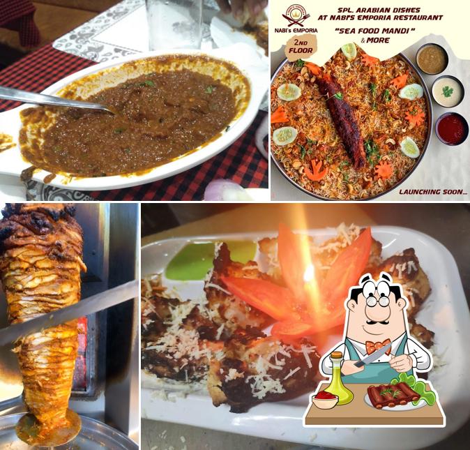 Baby back ribs at Nabi's Emporia Restaurant