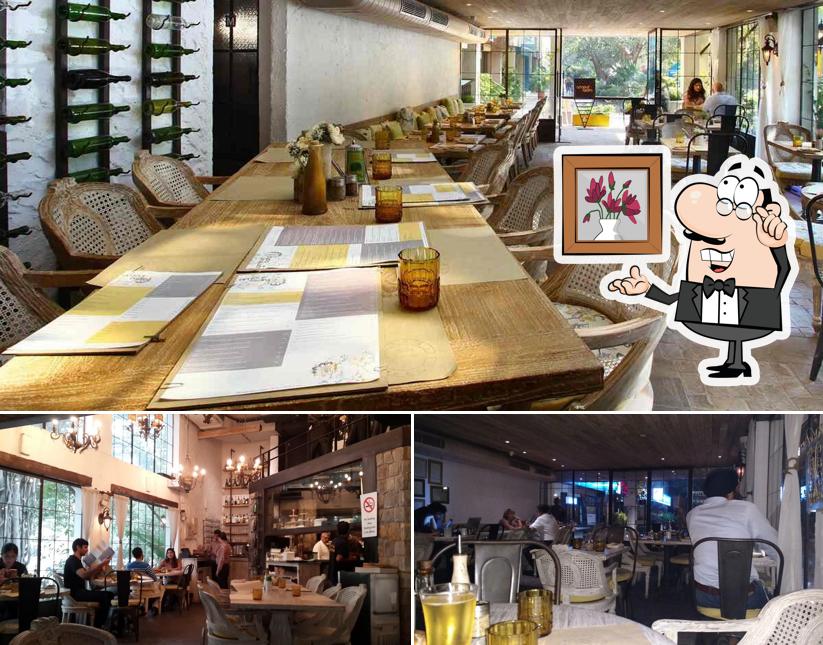 Check out how Amour Bistro looks inside