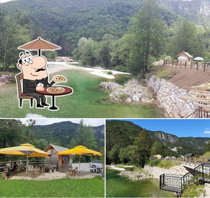 Goditi la vista dagli esterni di Bar Na Rju