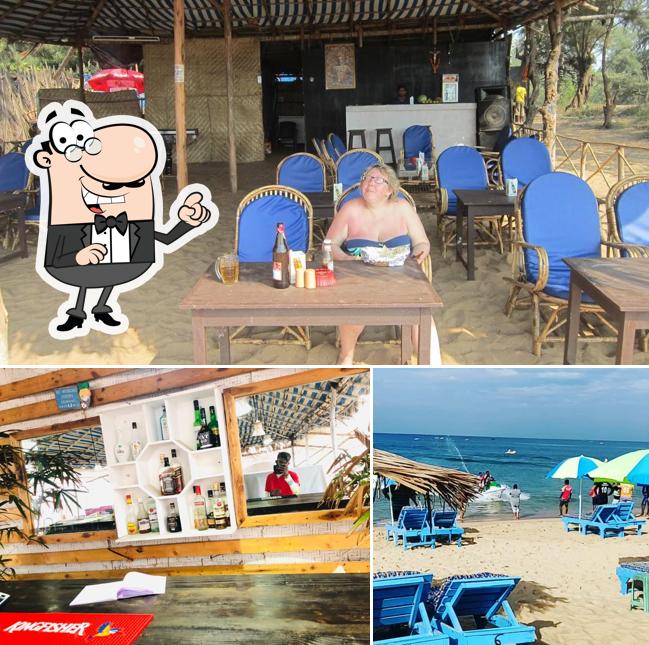 The interior of Copacabana Beach Shack