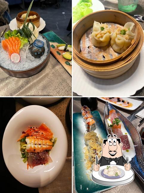 Ravioli cinesi al Kujira Restaurant