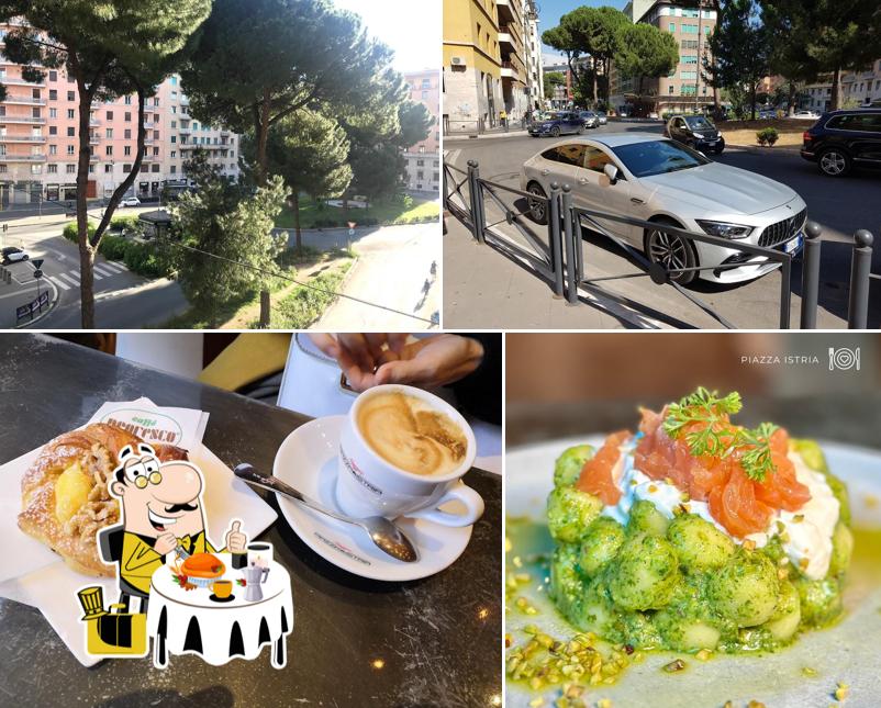 La foto della cibo e esterno di Bar Caffè Piazza Istria