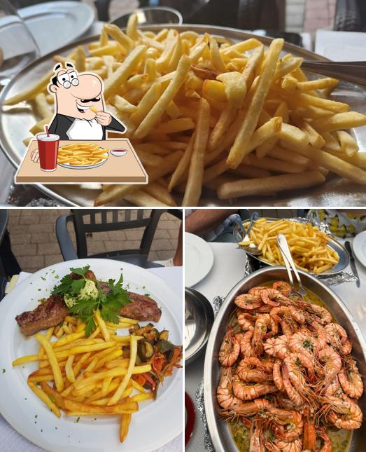 Patatine fritte al Restaurant Les Tulipiers