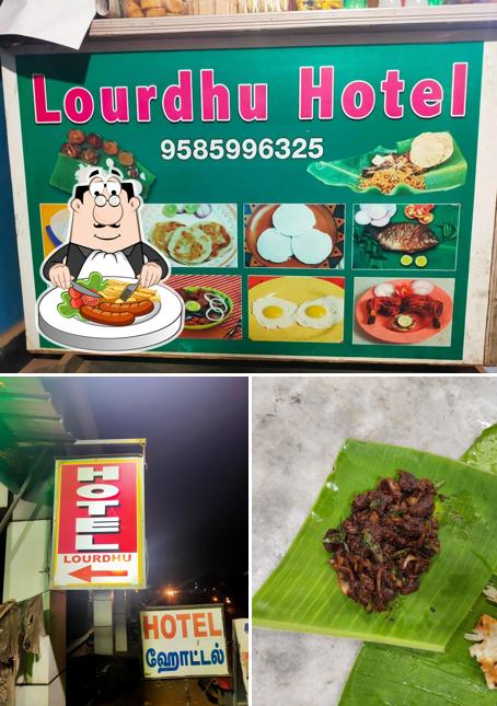 Lourdhu Hotel is distinguished by food and exterior