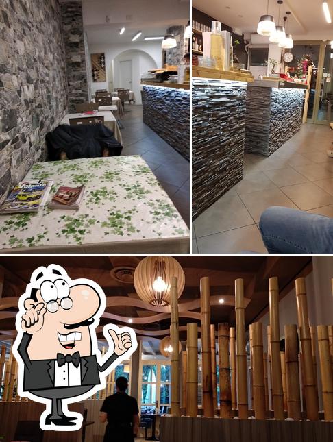 Gli interni di M3 Sushi Bar