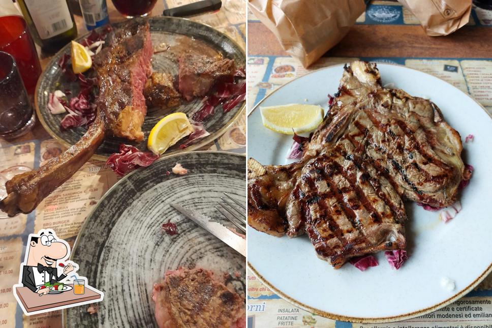 Costolette e bistecca al Risto Modena