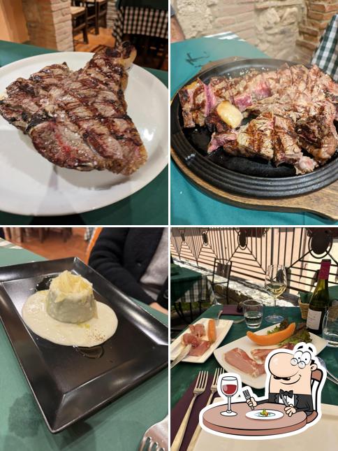 Platti al Ristorante Enoteca Godimento Divino