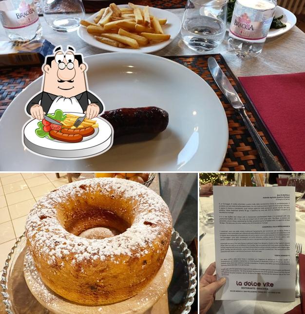 Cibo al Ristorante La Dolce Vite