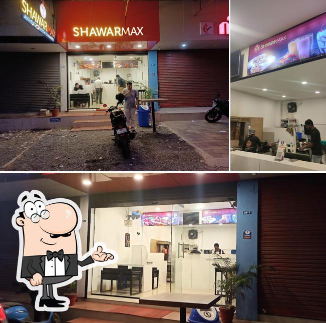 The interior of Shawarmax Edappal