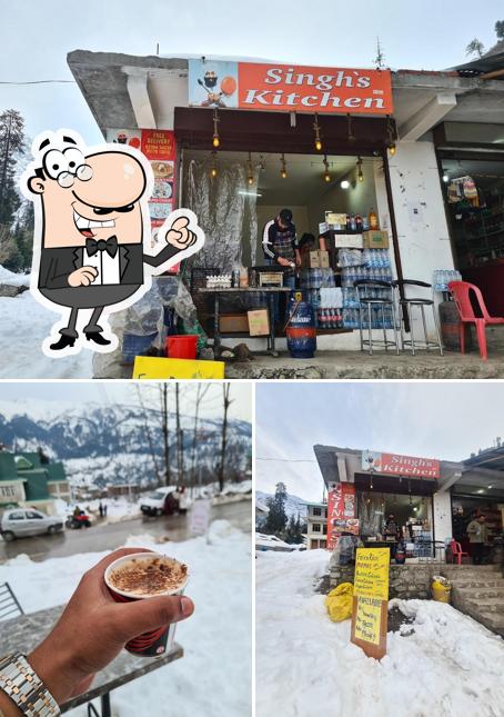 Singh's kitchen dhaba is distinguished by interior and food