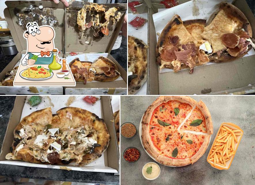 Meals at The Greedyman Pizzeria