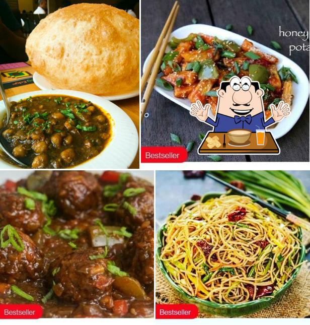 Food at Yummy Delight restaurant