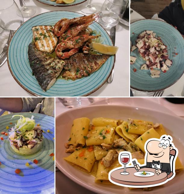 Ceviche al Ristorante Lo Sciabecco