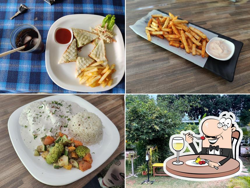 Food at Snoopy Paws Cafe Food at Snoopy Paws Cafe