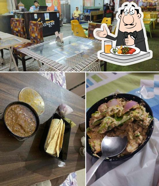This is the image depicting food and interior at Sweet Smile Restaurant