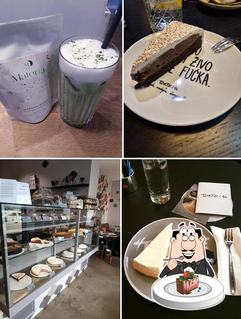 Torta al cioccolato al TORTE i to café Grahorova