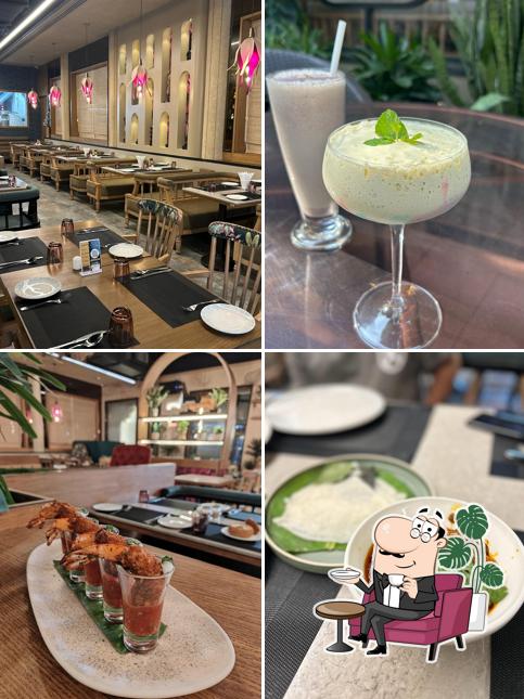 Check out how The Bliss Cuisine & Libations, Fine Dine looks inside