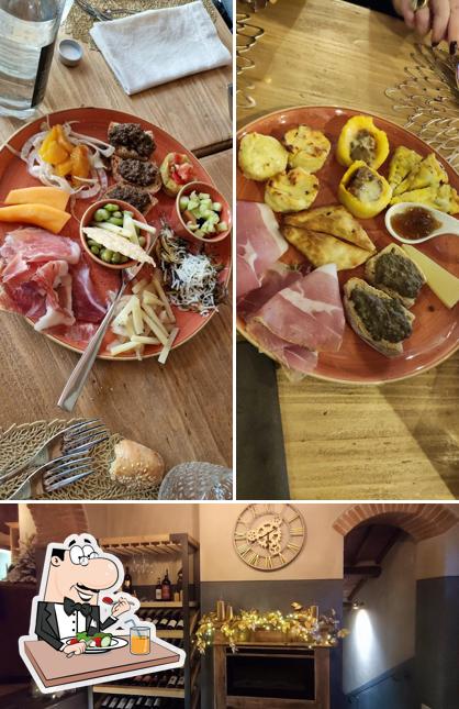 La immagine della cibo e interni di Vizi e Virtu'