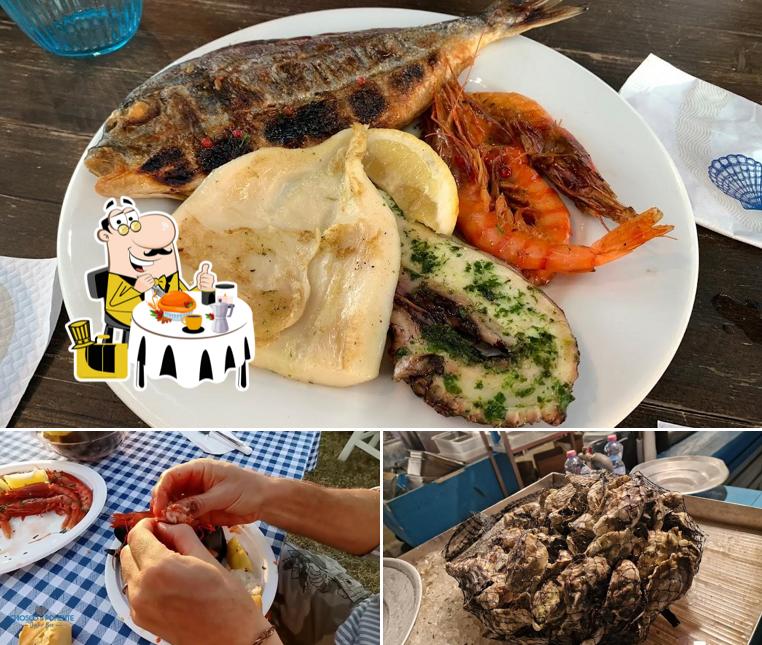 Cibo al Ittiturismo Chiosco di Ponente - Oyster Bar