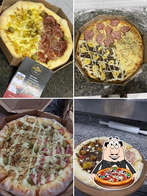 No Madrid Pizzaria, você pode pedir pizza