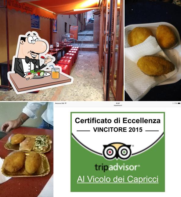 Cibo al Al Vicolo dei Capricci