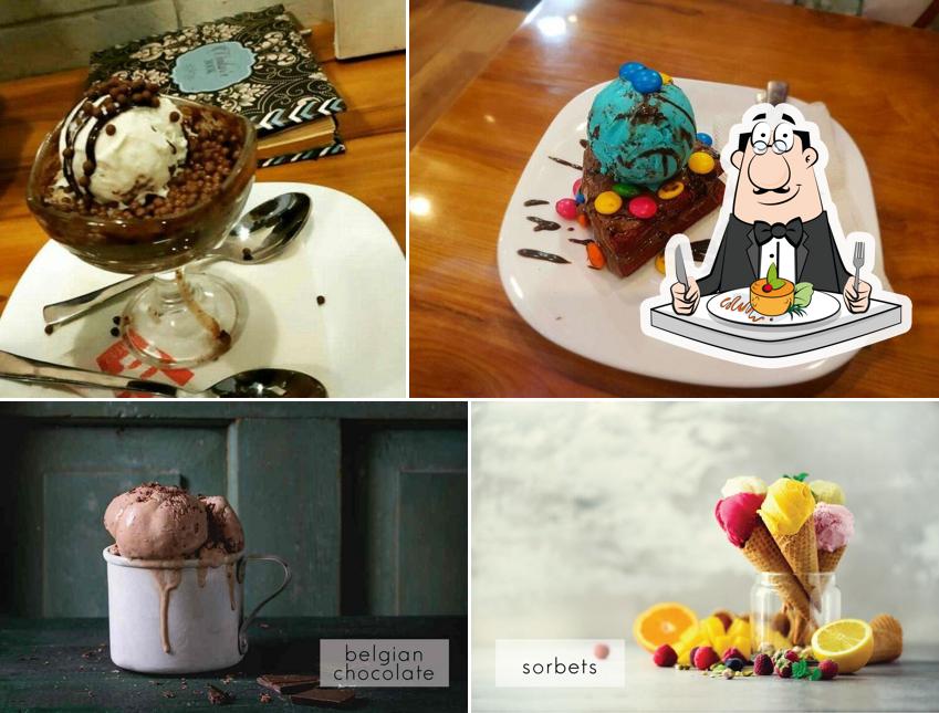 Food at Brain Freeze Ice Cream & Desserts