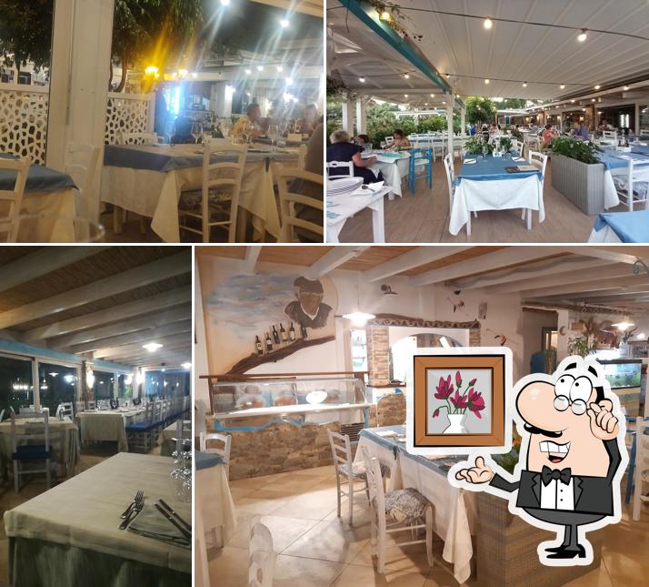 Schaut euch an, wie Crar'e Luna - Ristorante a Chia drin aussieht