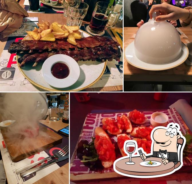 Cibo al Devil Kiss Urban Brew Pub - Ristorante con Birrificio