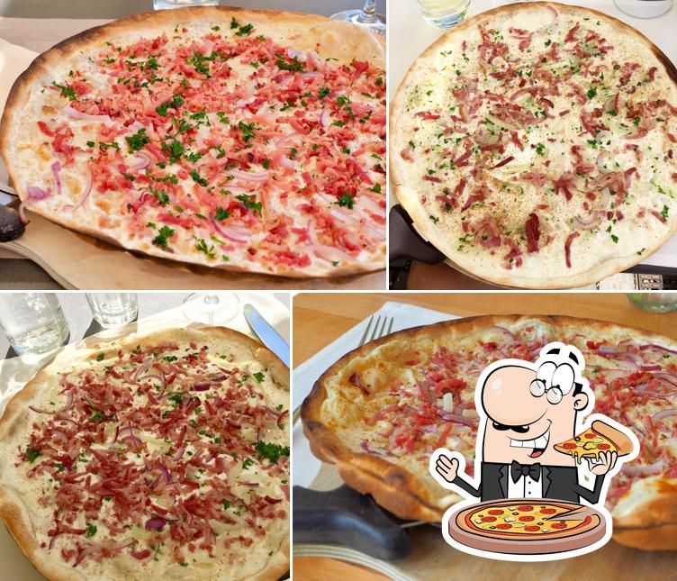 Scegli tra le svariate varianti di pizza