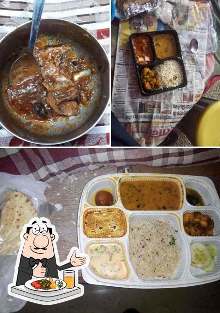 Food at Kalika dhaba