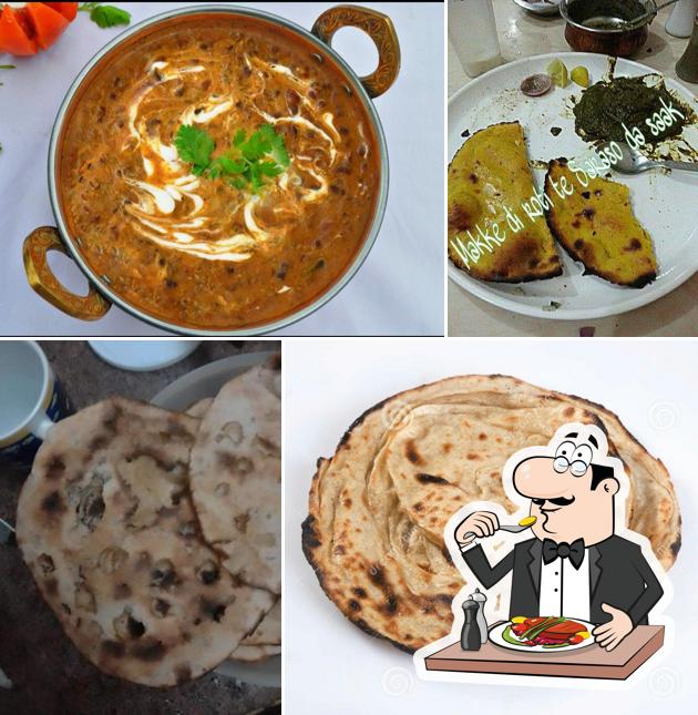 Food at Maharishi Dhaba