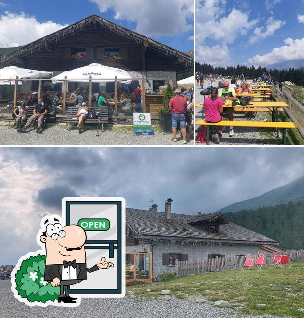 Gli esterni di Rifugio Malga Ritorto