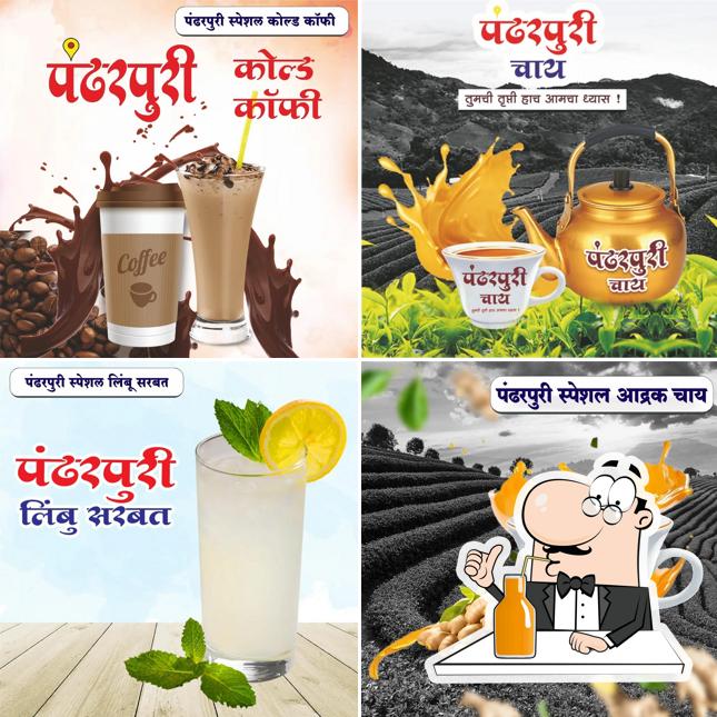 Enjoy a beverage at Pandharpuri Chai