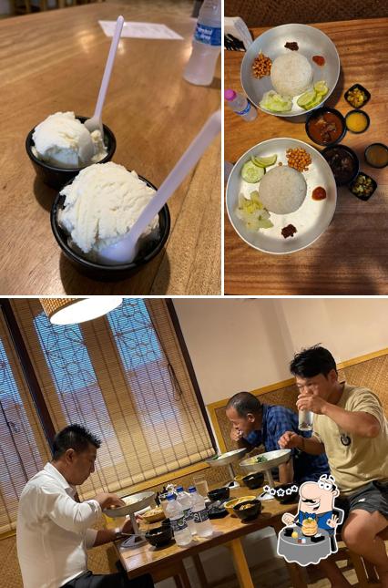The restaurant's food and interior