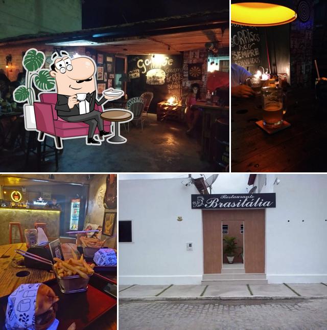 O interior do Garage Gourmet