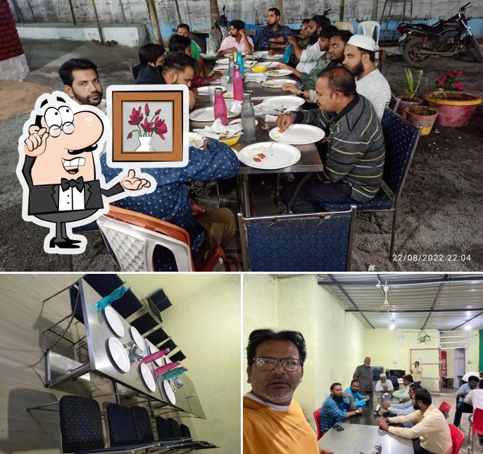The interior of MAMU FAMILY DHABA