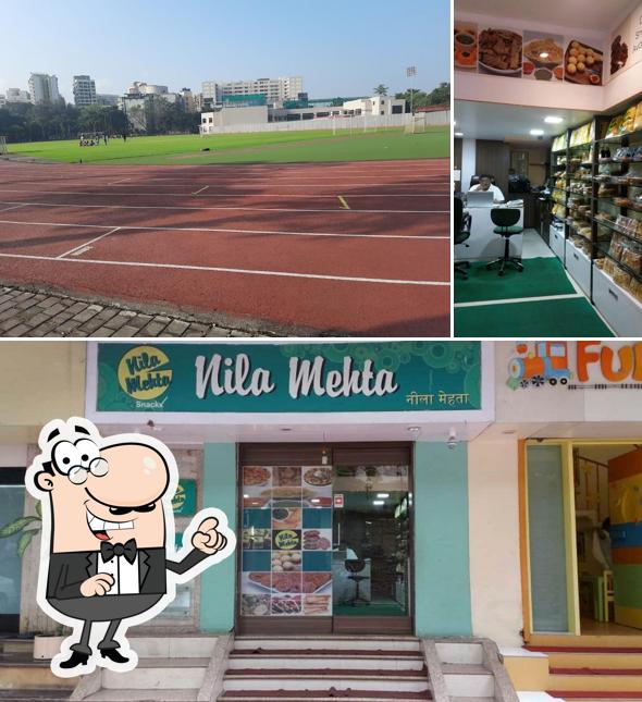 The interior of Nila Mehta Snackx