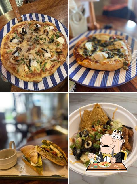 Food at Picante Pizzeria & Taqueria