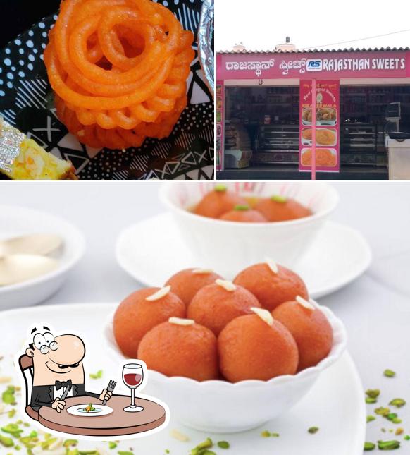 Food at Rajasthan Sweets