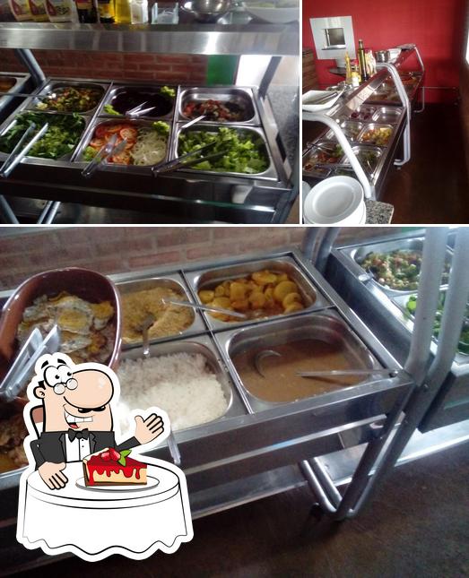 Rodoval restaurante oferece uma seleção de sobremesas