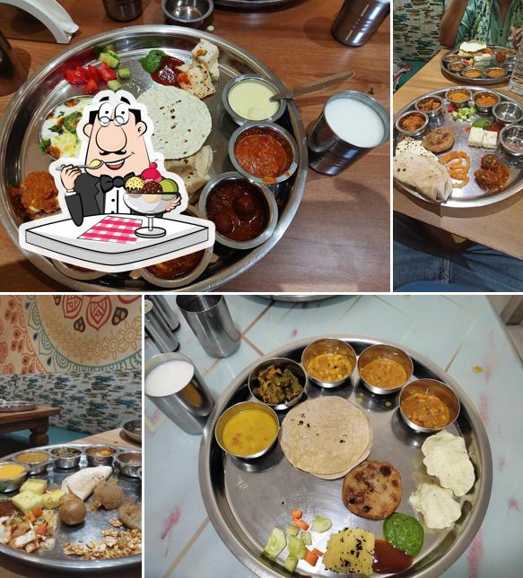 Thakkar Thal serves a number of desserts