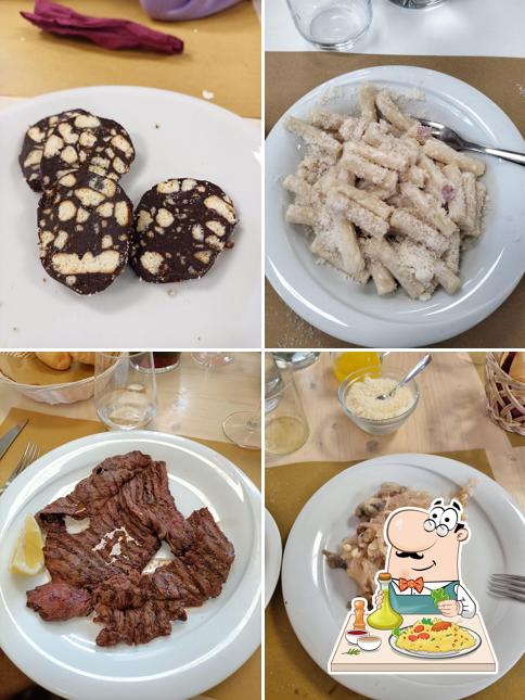 Cibo al Trattoria Italiana Da Amos