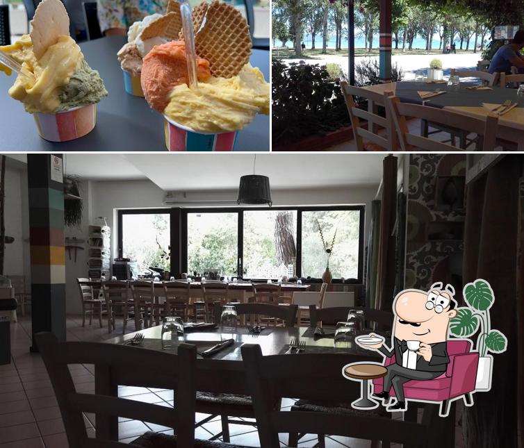 Ristorante La Capannina si caratterizza per la interni e cibo